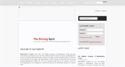 Desktop Screenshot of mahalakshmilogistics.com